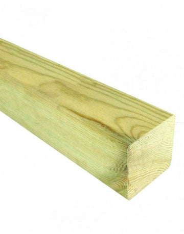Smooth Finish PAR Timber Fence Post - 90x90mm - Various Lengths