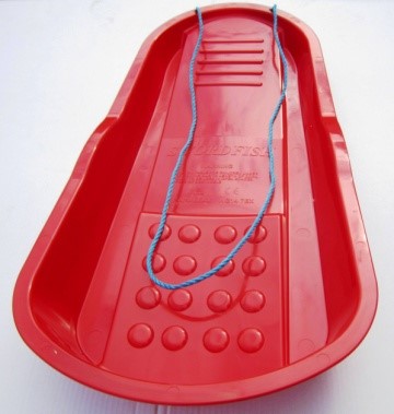 Childs Sledge in Red