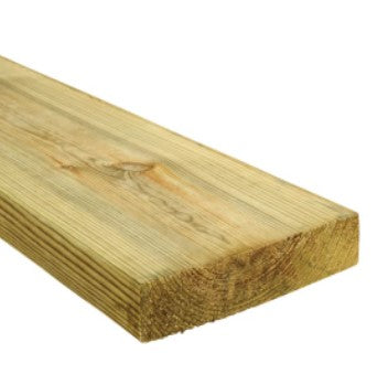 Graded C24 Timber - 47mm x 200mm Treated Green