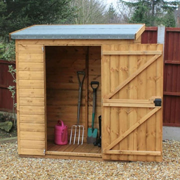 5' x 3' Wooden Tool Shed - 12mm Shiplap - 38mm Frame