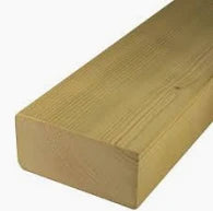 Graded C24 Timber - 75mm x 175mm Treated Green