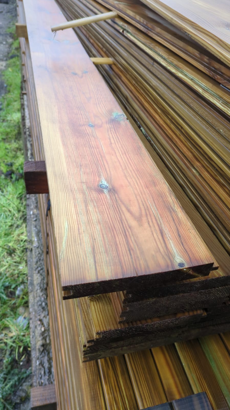 25x150x4800 (6x1)T&G Treated Cladding / Floor Boards