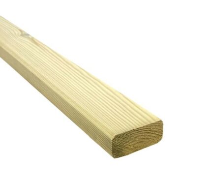 44mm x 18mm  Finished Size Smooth Batten Various Lengths