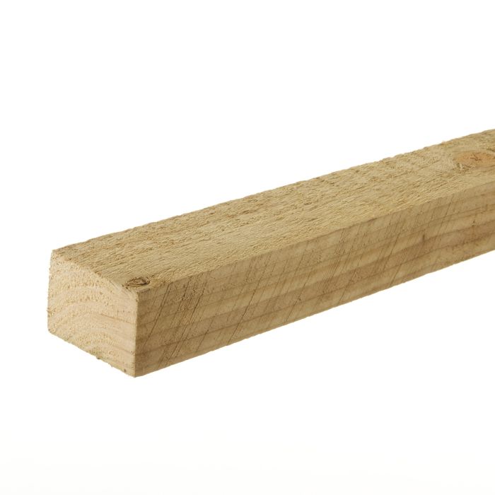 Sawn Treated Timber 75 x 47 mm (3"x2") Rails / Framing