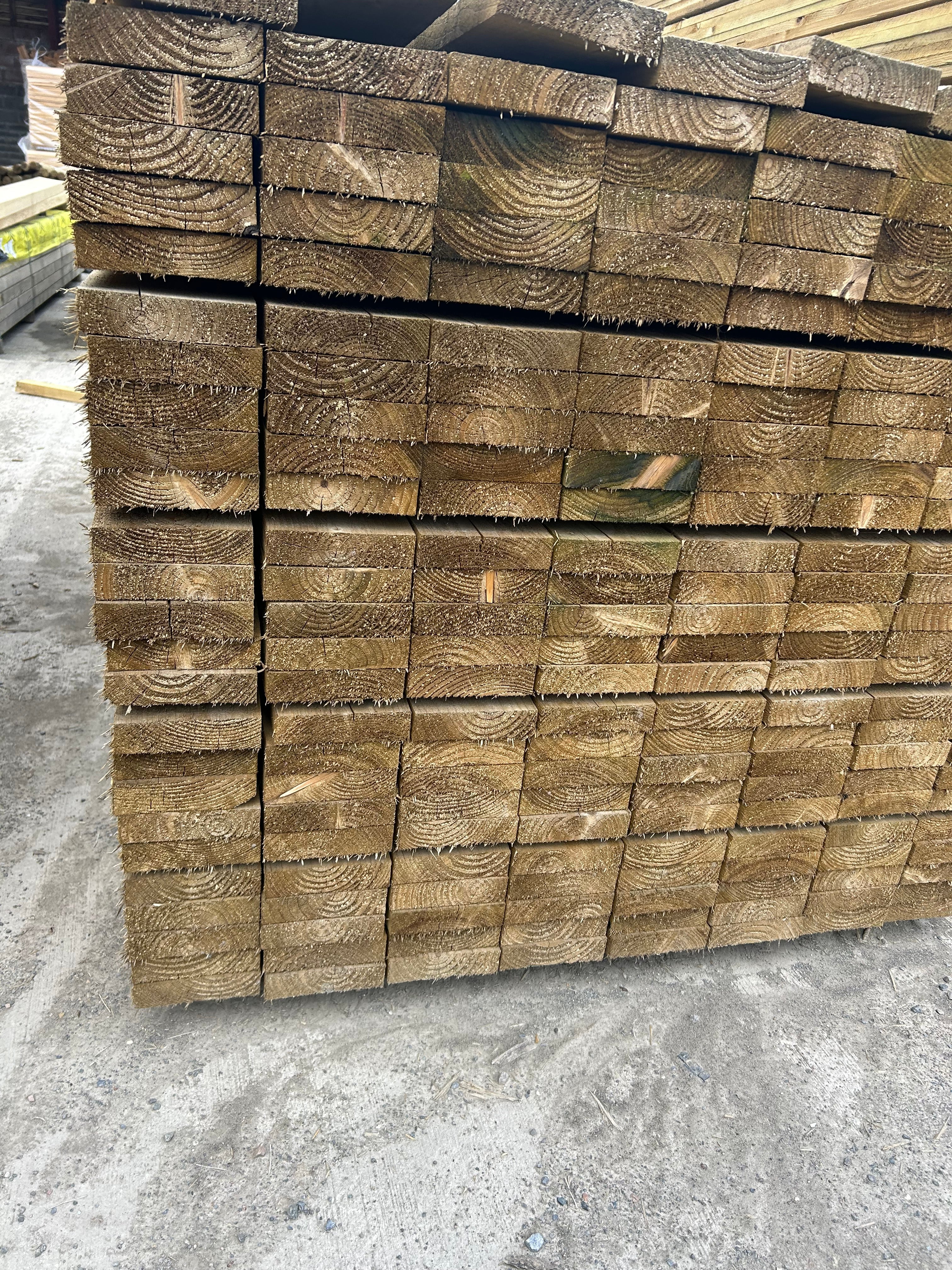 Sawn Treated Timber 150 x 38mm (6 x 1.5")