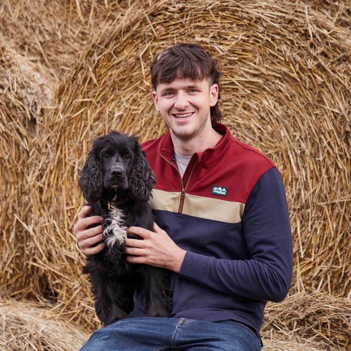 Backslider Rugby Top Olive & Navy