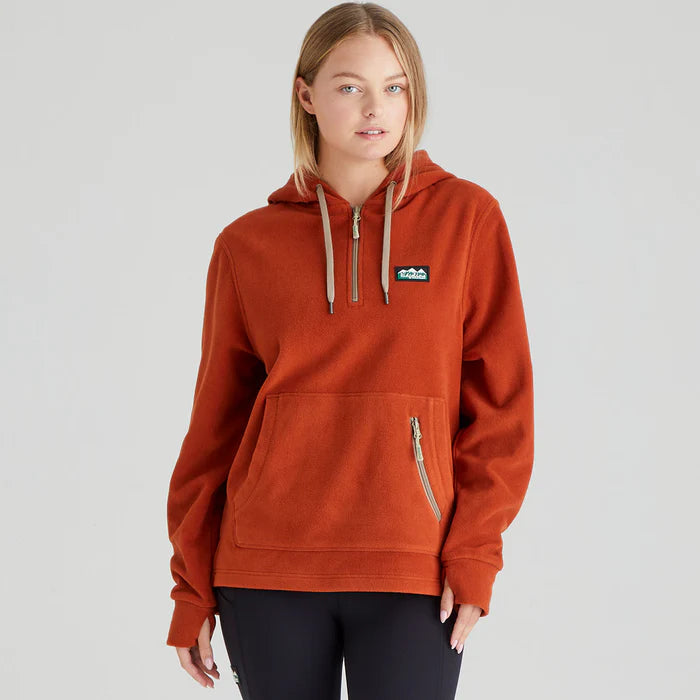 Ballistic Fleece Hoodie Russet