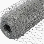 Poultry or Rabbit Wire Netting 1800mm high 50mm hole 19g