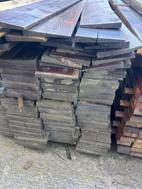 Timber Feather Edge Board 200mm wide, ex 38mm thick, 3600mm long