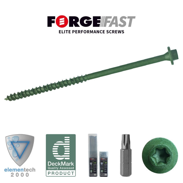 Forge Fast Self Drilling Heavy Duty Screws
