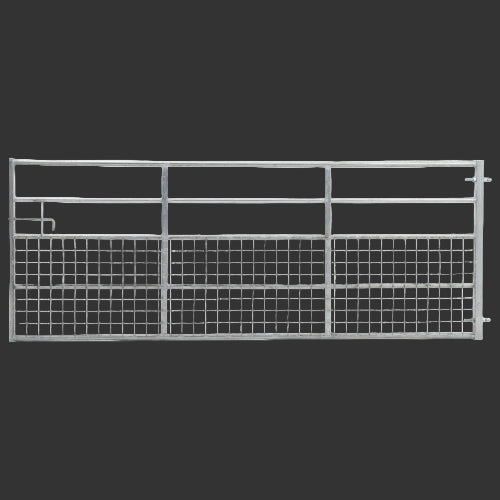 Field / Farm Gate Galvanised Metal Half Mesh  - 915mm - 4575mm