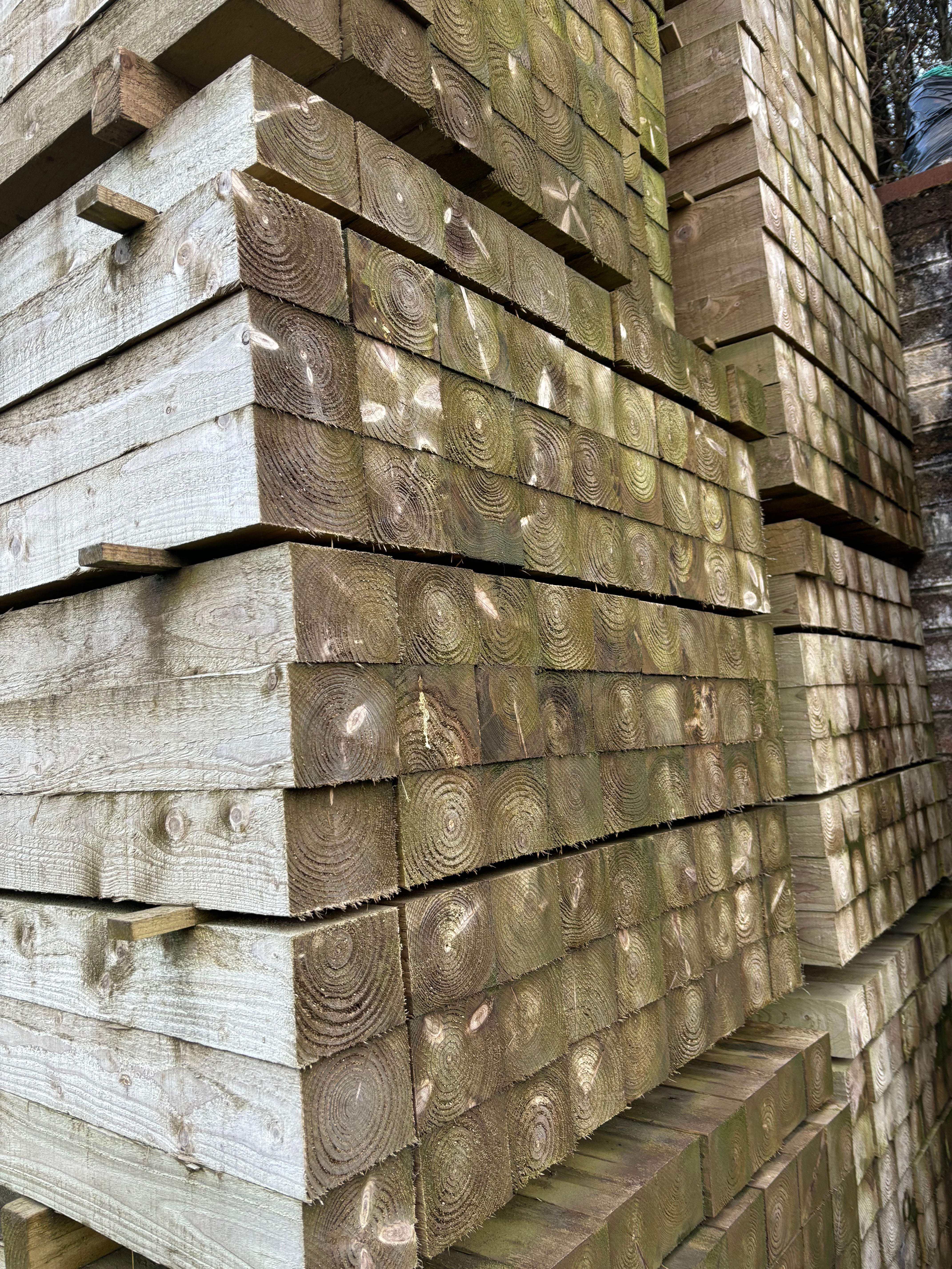 Timber Fence Post / Sleeper -5x4 (100mm x 125mm)