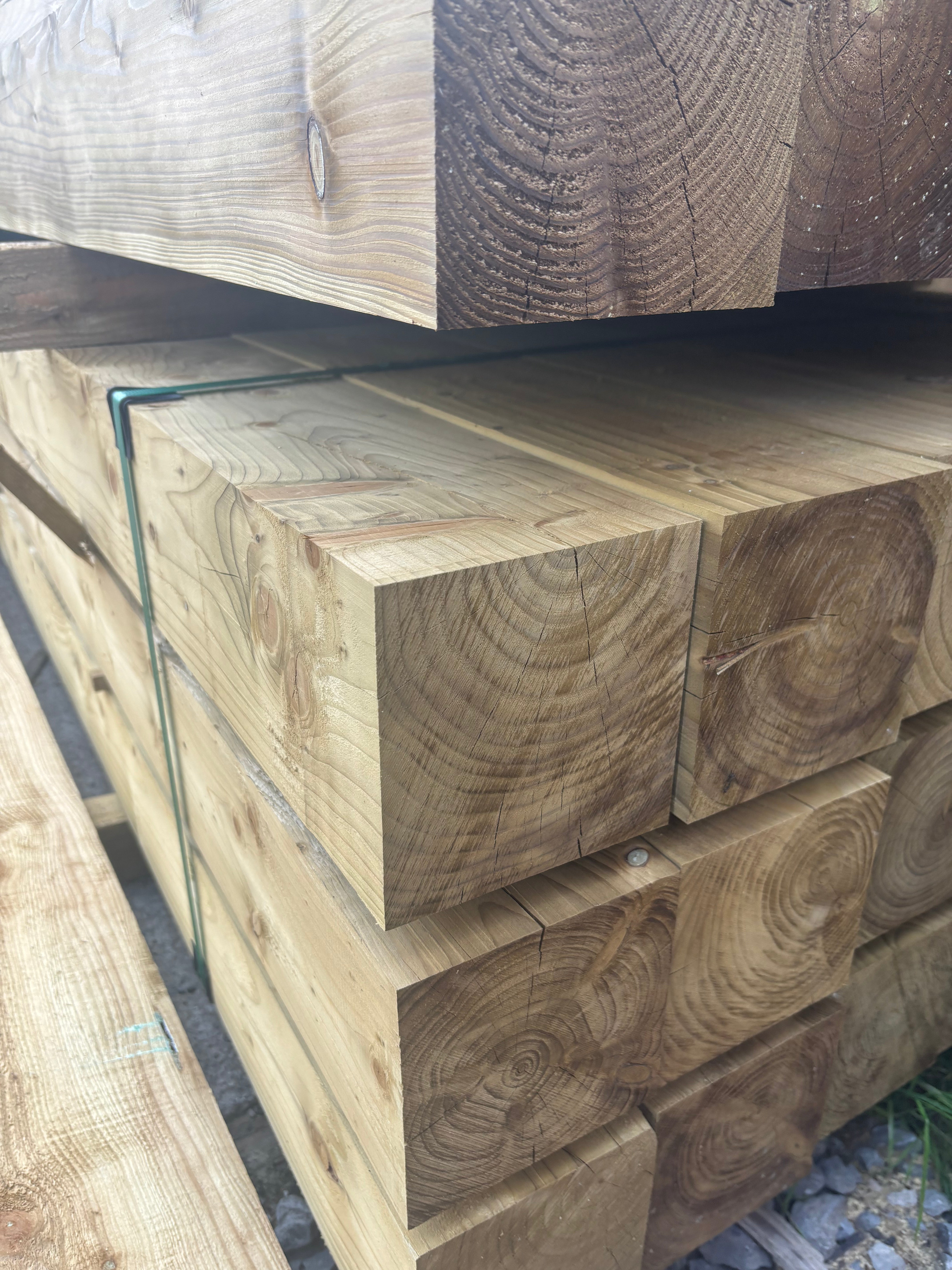150x150 Sawn Treated Post (6"x6")