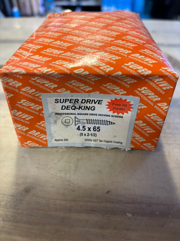 Super Drive DEQ-KING Screws