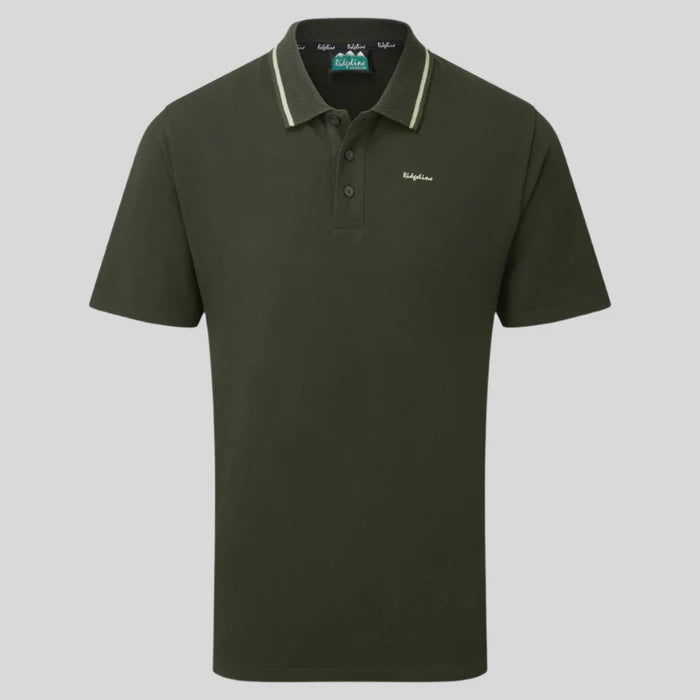 Men's Kilworth Polo Shirt  NAVY & DEEP FOREST