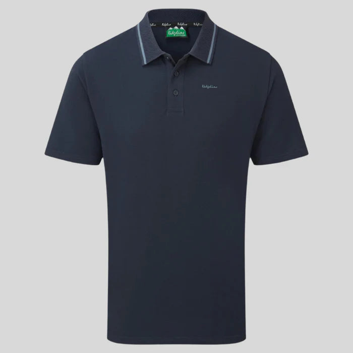 Men's Kilworth Polo Shirt  NAVY & DEEP FOREST