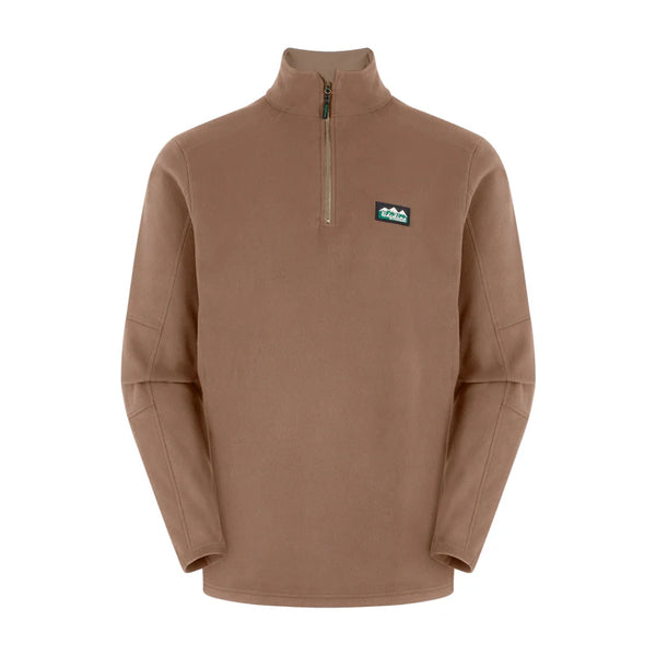 Ridgeline Men's Narvik Fleece Light Bark & Navy