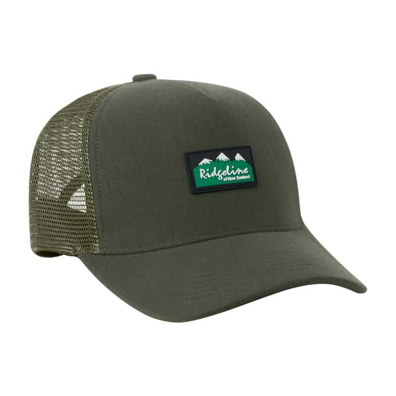 Ridgeline Monsoon Trucker Cap Deep Forrest