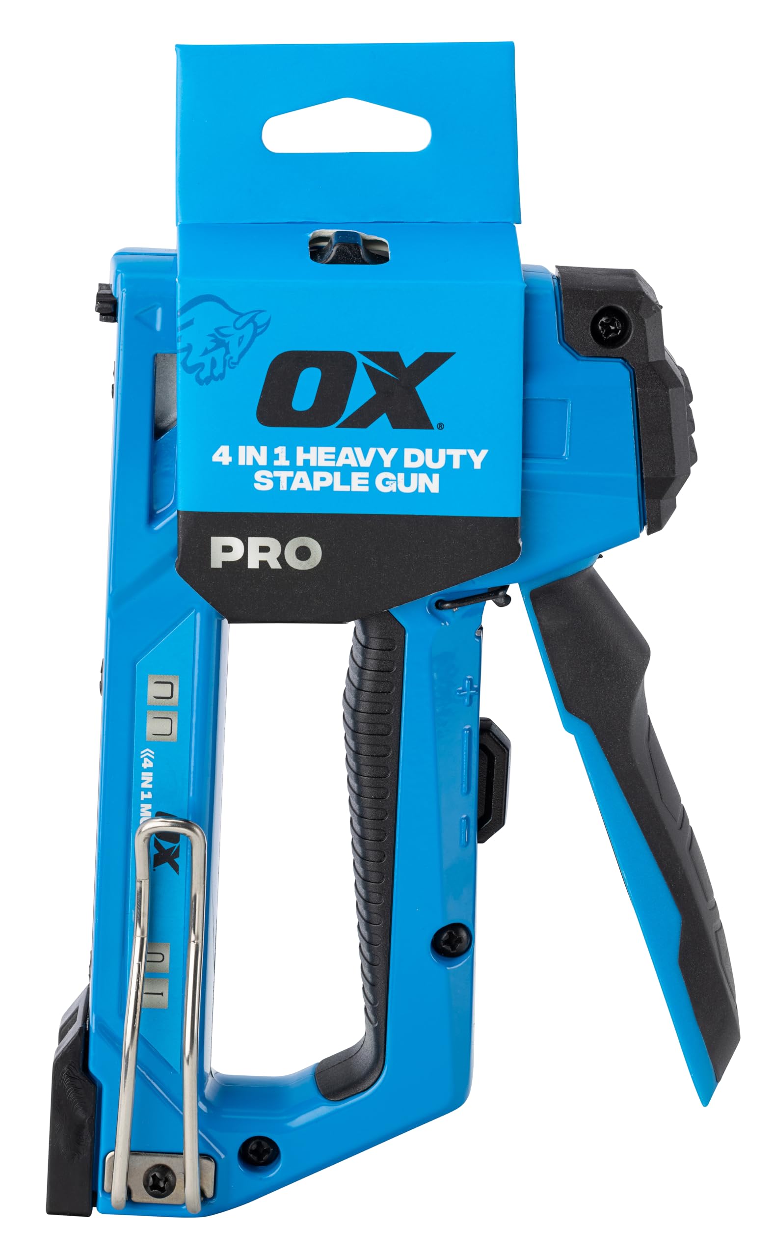 OX Pro 4 In 1 Heavy Duty Staple Gun