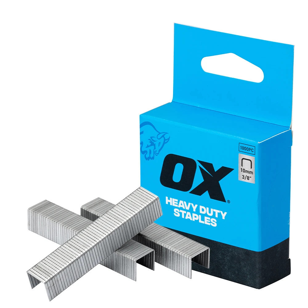 OX Pro Heavy Duty Staples - 10mm