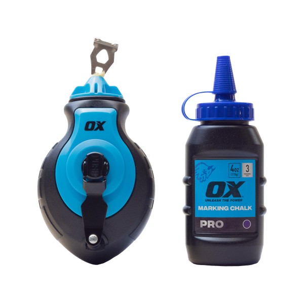 OX Pro Kevlar Chalk line Reel and Refill