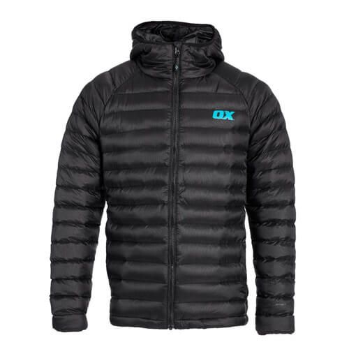 OX Ribbed Padded Jacket (Black)