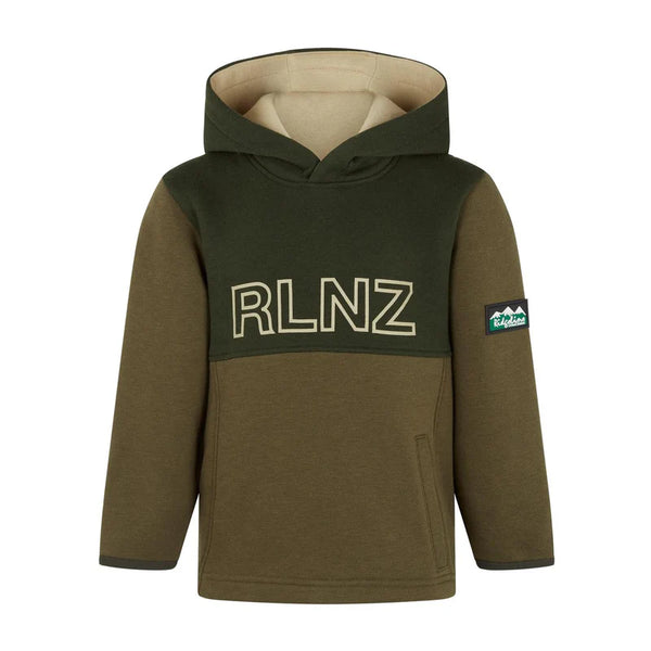 Ridgeline Kids NZ Hoodie Mix Olive