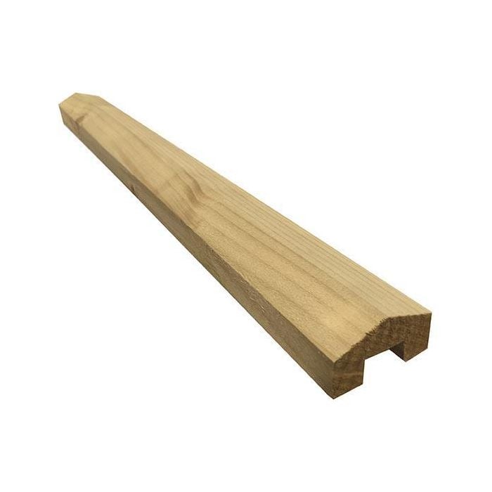 63mm x 32mm x 3000mm Rebated Capping Rail Treated – Philip Jones Timber ...