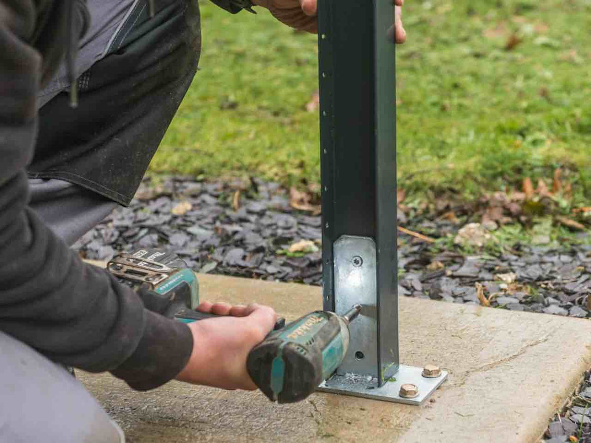 Bolt Down Rig Dura Bolt Down 150mm Galv 8mm Base