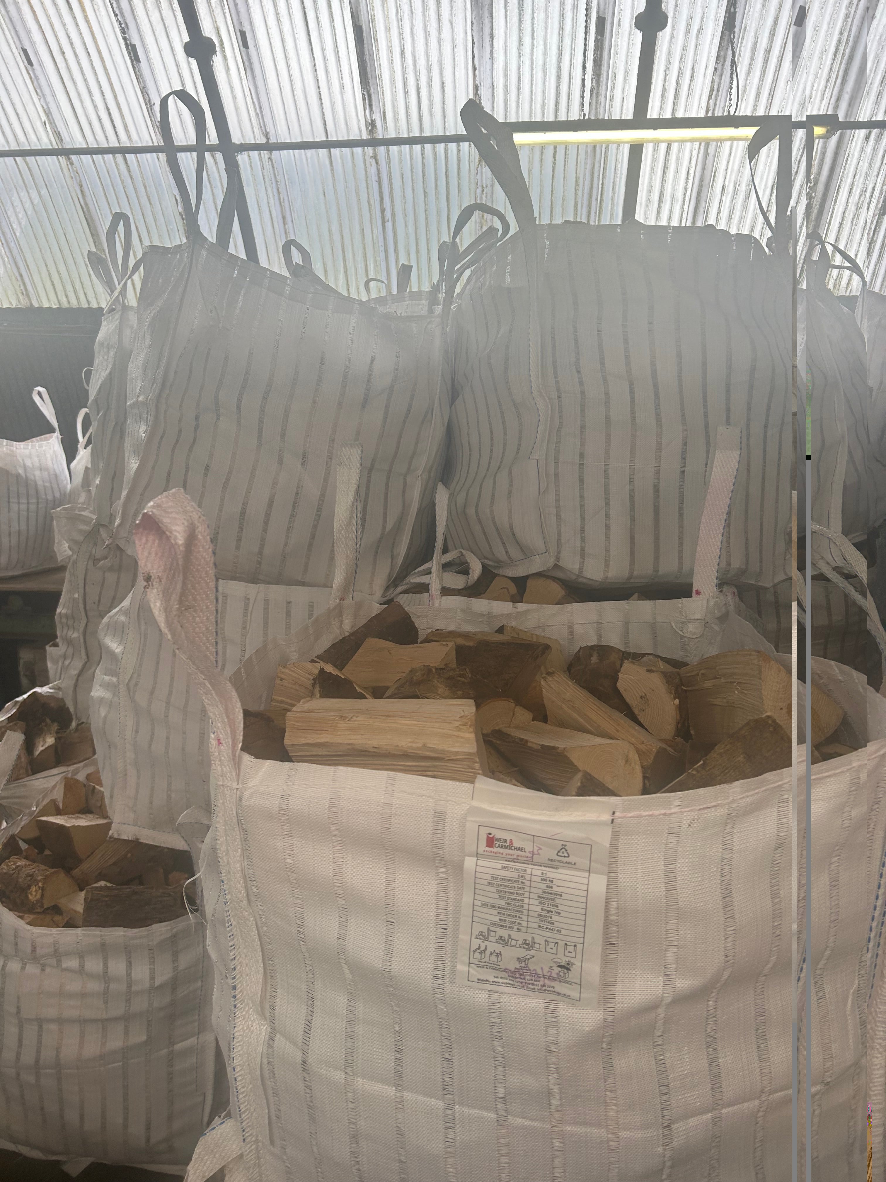 Hardwood Firewood Logs - Bulk Bag