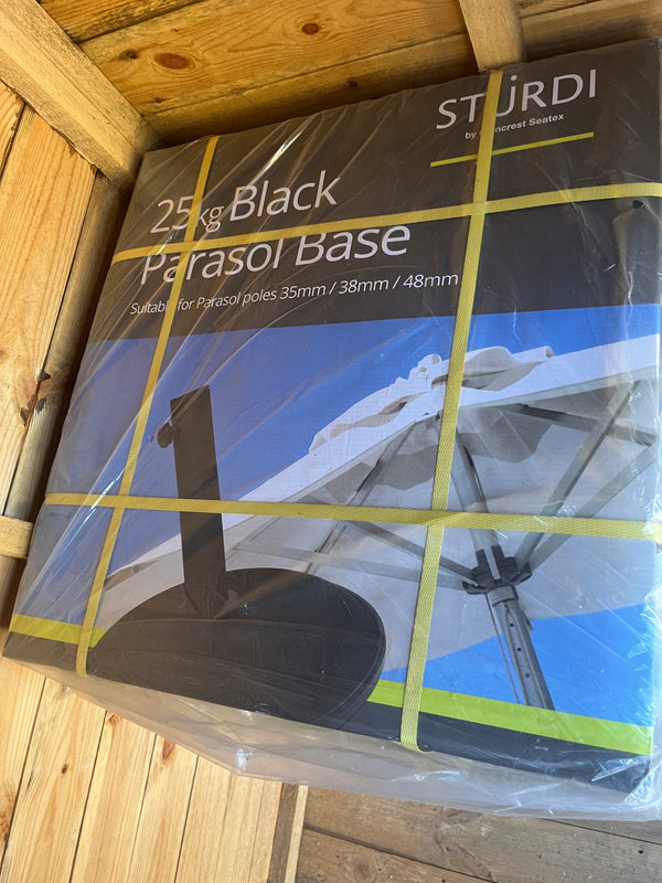 25kg Sturdi  Parasol Base £59.99