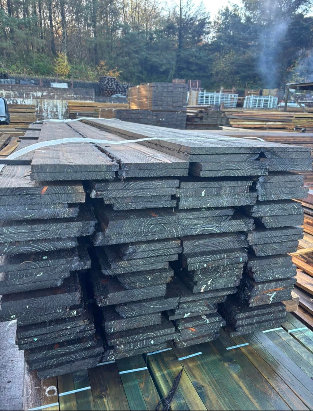 22x150-200mm Sawn Waney Edge Cladding 3.6m