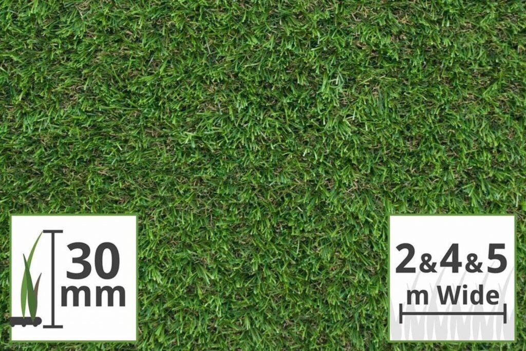 Artificial Grass - Apollo 30mm 1000gsm