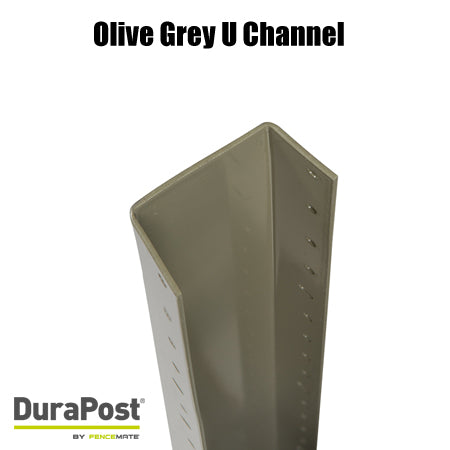 DuraPost U Channel 1800mm - 3000mm