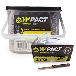 Impact Wood Screws Professional Tub