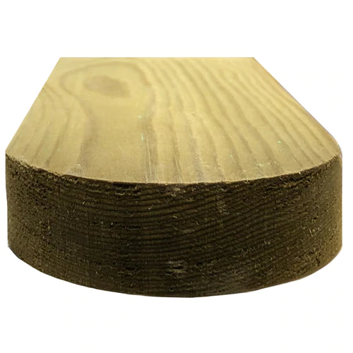 Timber Picket Slat - Round Top - 19mm x 70mm