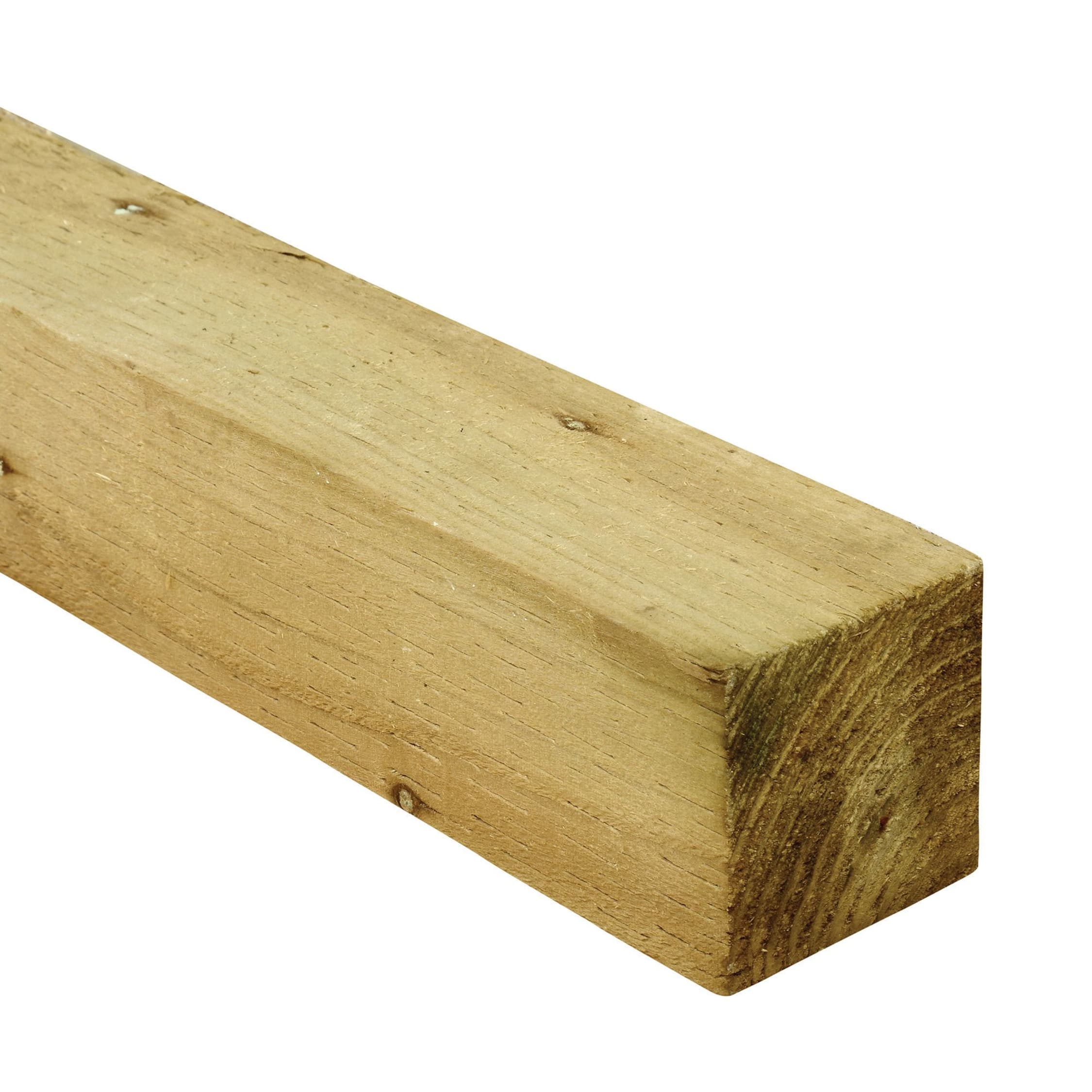 Timber Fence Post - 3x3 (75mm x 75mm) - Various Lengths