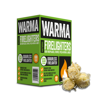 Firelighters - Wood Wool Eco - 1 Box